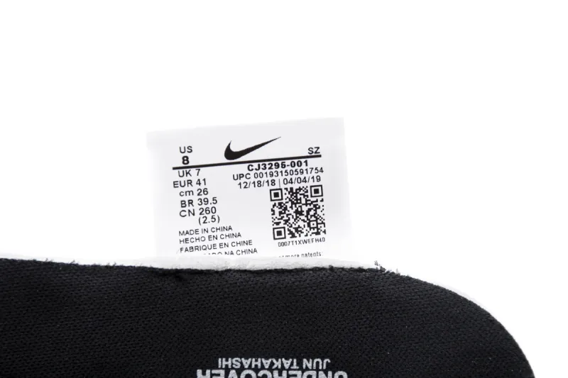  Undercover x Nike Dbreak Black/White CJ3295-001