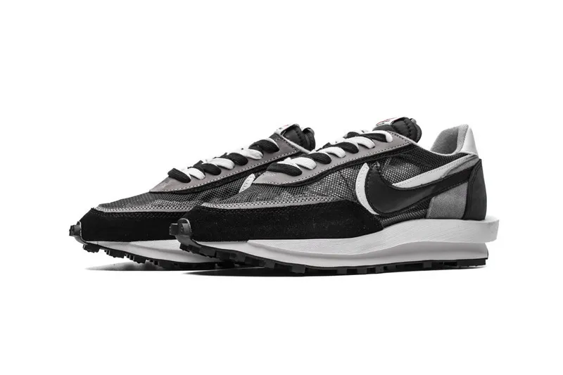  Sacai x Nike LDWaffle BlackWhite BV0073-001