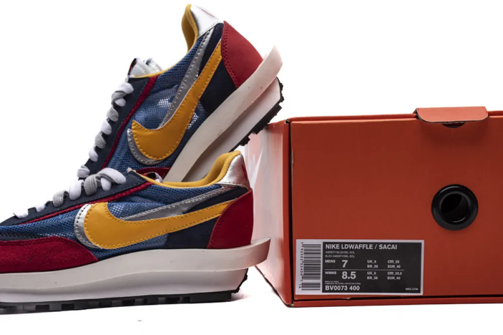  Sacai x Nike LDWaffle Blue Multi BV0073-400