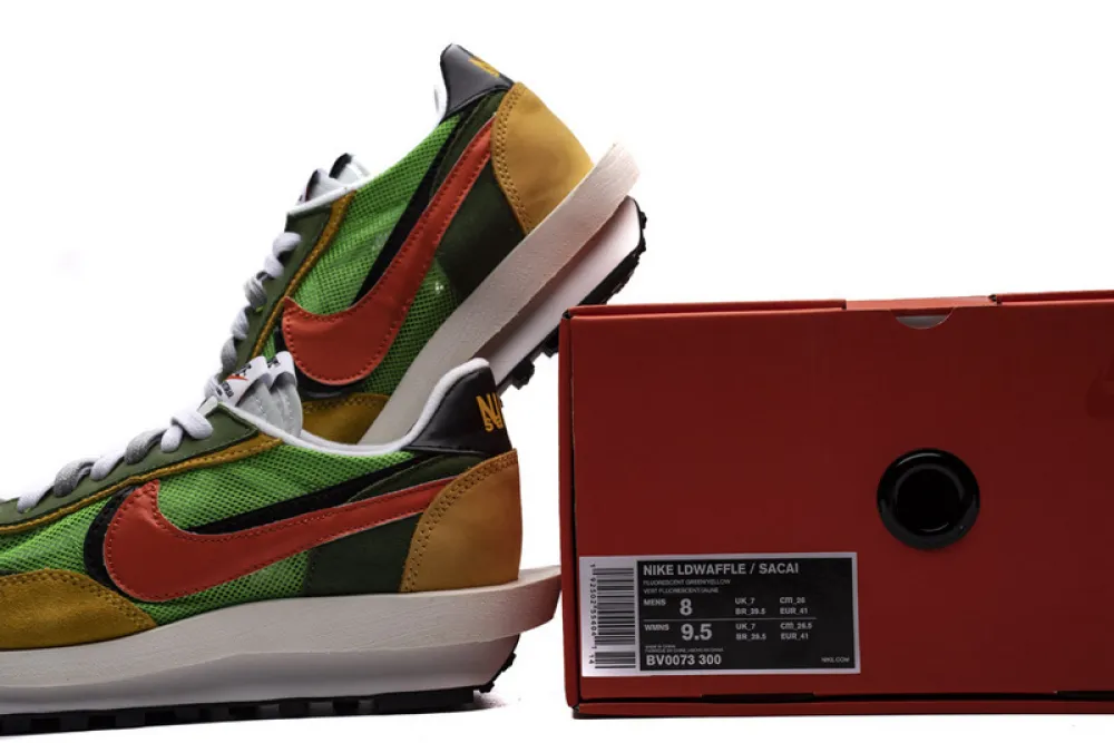  Sacai x Nike LDWaffle Green Gusto BV0073-300