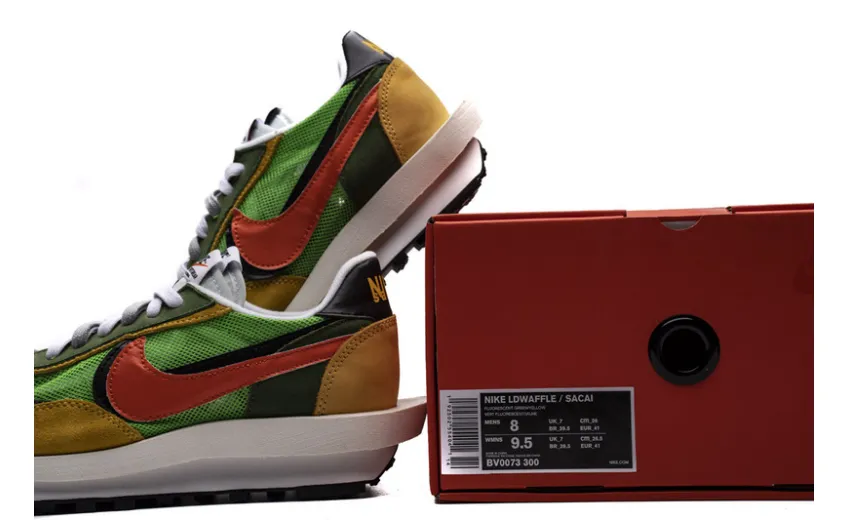  Sacai x Nike LDWaffle Green Gusto BV0073-300
