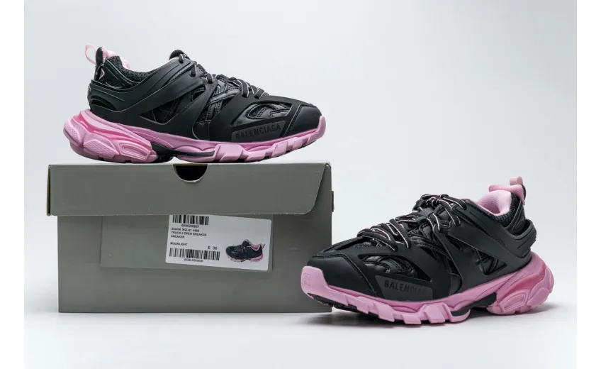  Balenciaga Tess S.Black Pink 542436 W2LA1 4800 