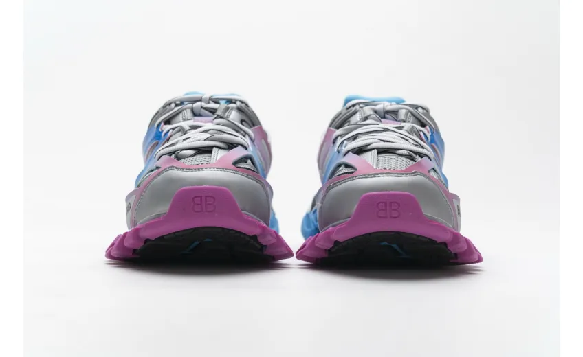  Balenciaga Tess S.Blue Pink Silver 542436 W1GC1 4051 