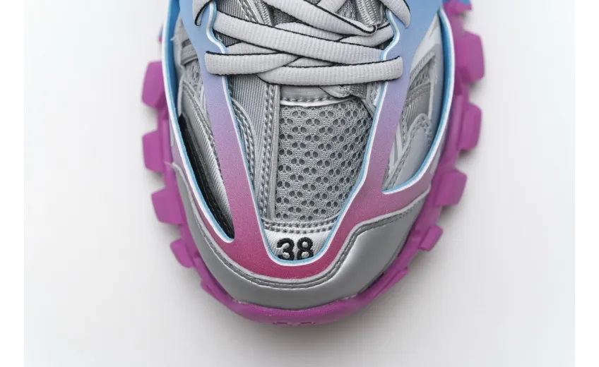  Balenciaga Tess S.Blue Pink Silver 542436 W1GC1 4051 
