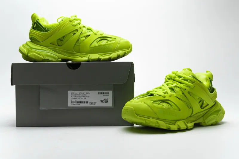  Balenciaga Tess S.Fluorescent Yellow 542436 W1GB7 2014 