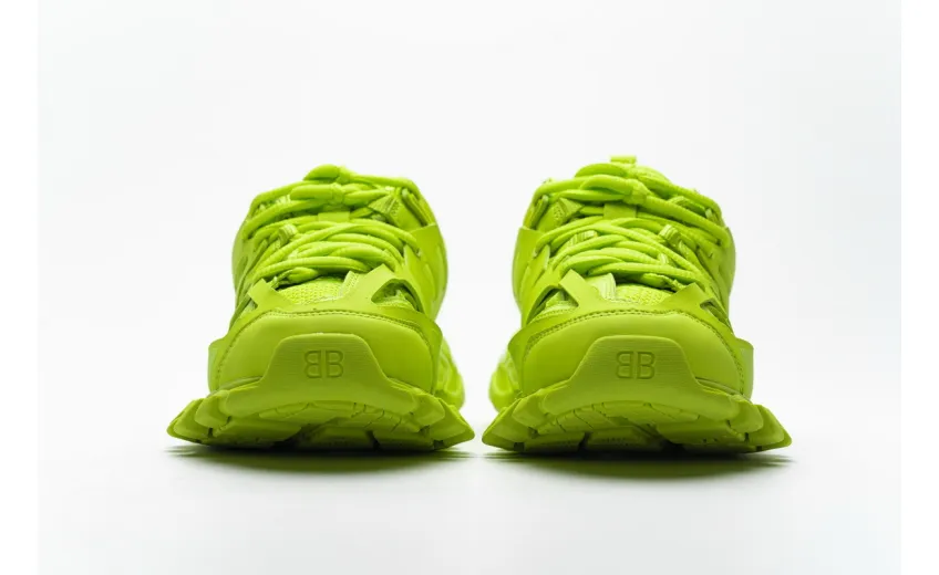  Balenciaga Tess S.Fluorescent Yellow 542436 W1GB7 2014 