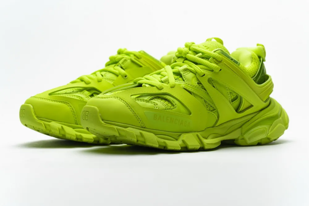  Balenciaga Tess S.Fluorescent Yellow 542436 W1GB7 2014 