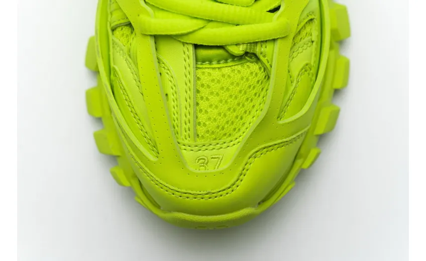  Balenciaga Tess S.Fluorescent Yellow 542436 W1GB7 2014 