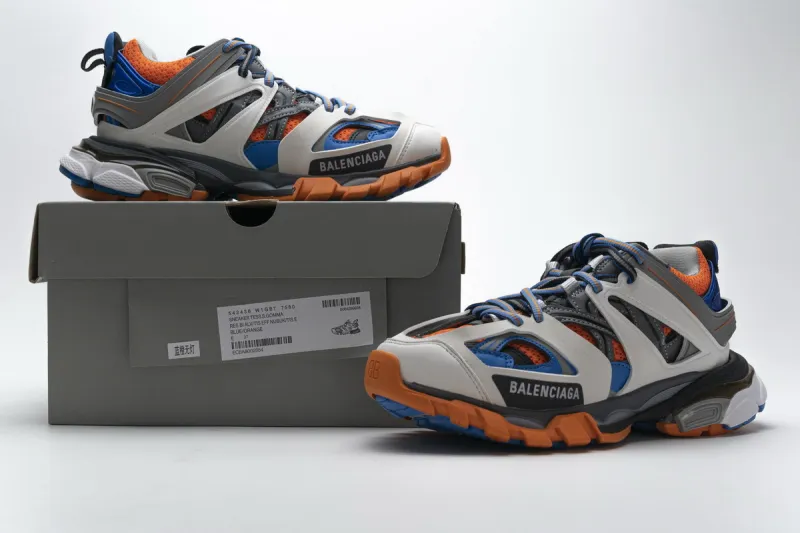  Balenciaga Tess S.Blue Orange 542436 W1GB7 7580 