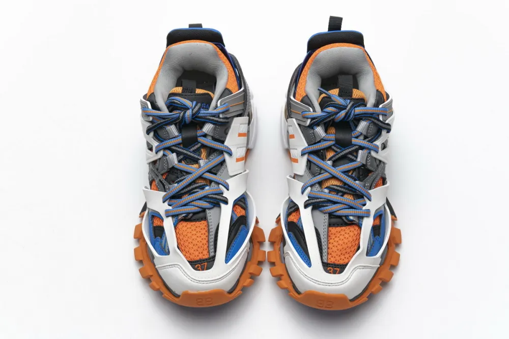  Balenciaga Tess S.Blue Orange 542436 W1GB7 7580 