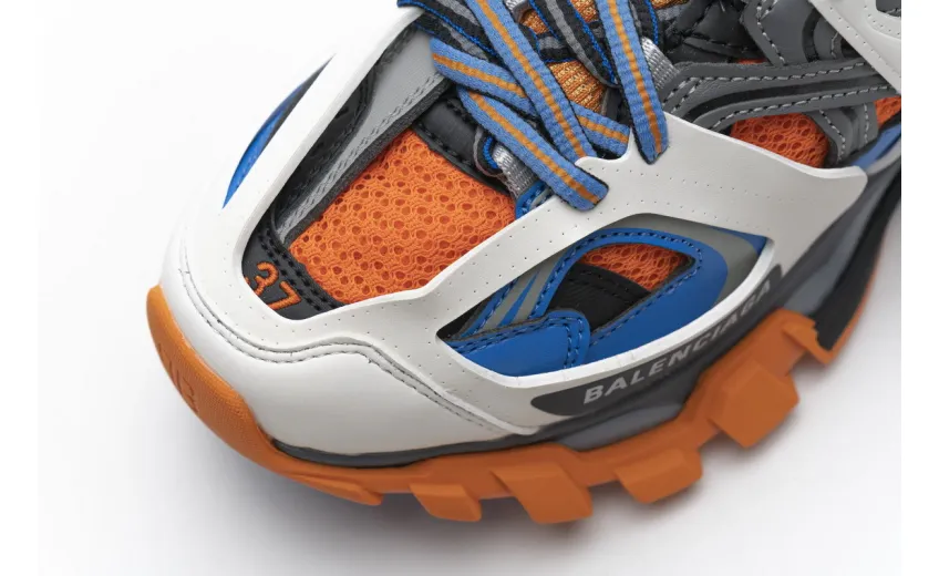  Balenciaga Tess S.Blue Orange 542436 W1GB7 7580 