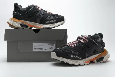  Balenciaga Tess S.Black White Orange 542436 W1GB7 2019  01