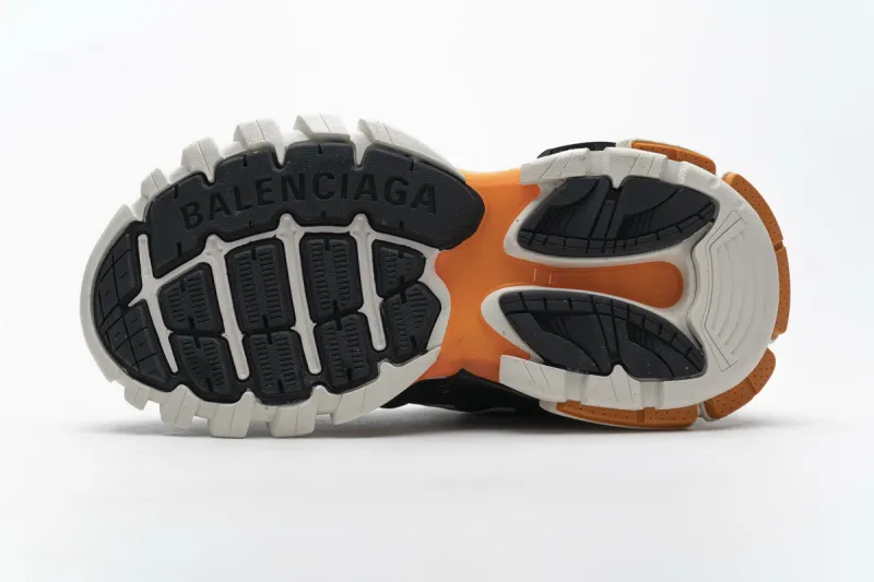  Balenciaga Tess S.Black White Orange 542436 W1GB7 2019 