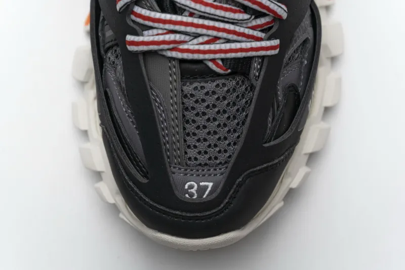 Balenciaga Tess S.Black White Orange 542436 W1GB7 2019 