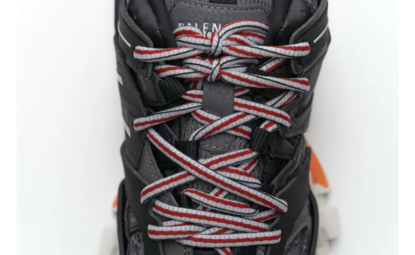  Balenciaga Tess S.Black White Orange 542436 W1GB7 2019 