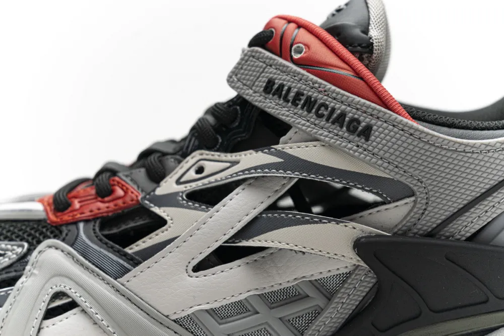  Balenciaga Track 2 Sneaker Grey Red 570391 W2GN3 1003 