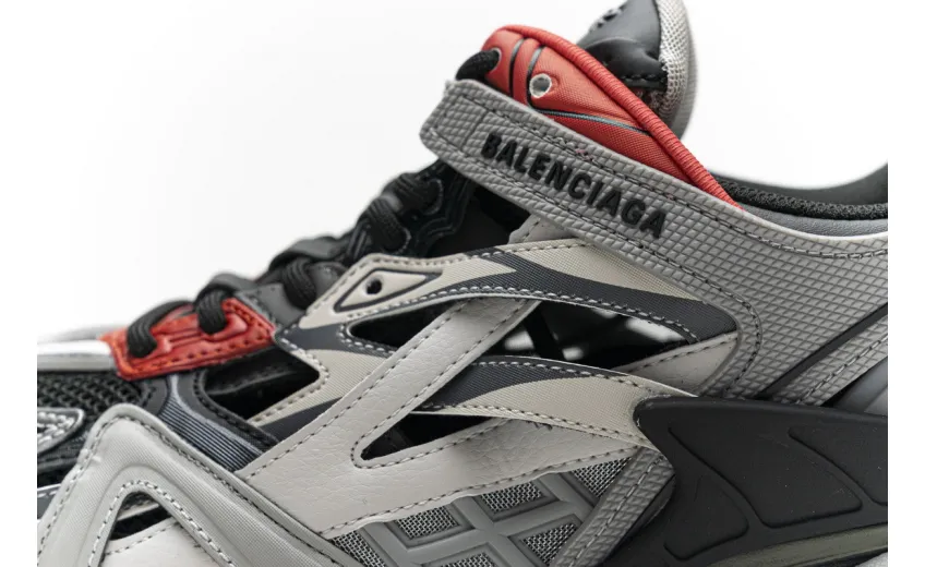  Balenciaga Track 2 Sneaker Grey Red 570391 W2GN3 1003 