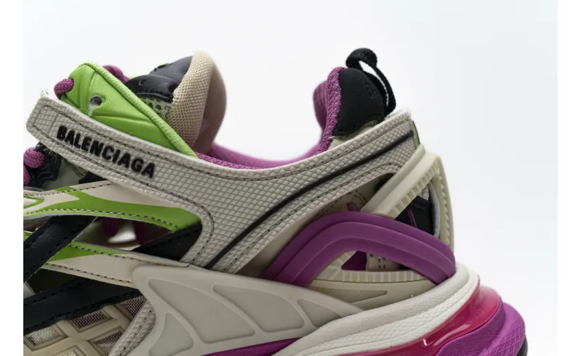  Balenciaga Track 2 Sneaker White Green Pink 568615 W2GN3 9199 