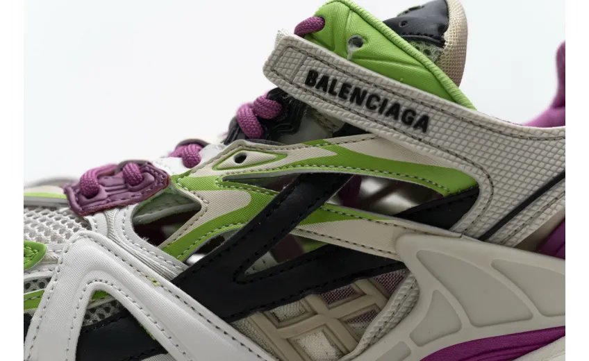 Balenciaga Track 2 Sneaker White Green Pink 568615 W2GN3 9199 