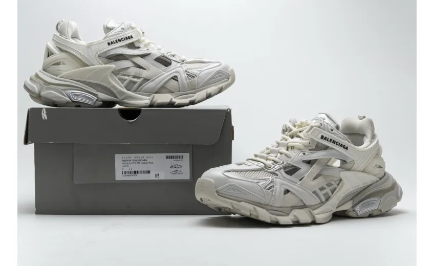  Balenciaga Track 2 Sneaker White 570391 W2GN2 9000 