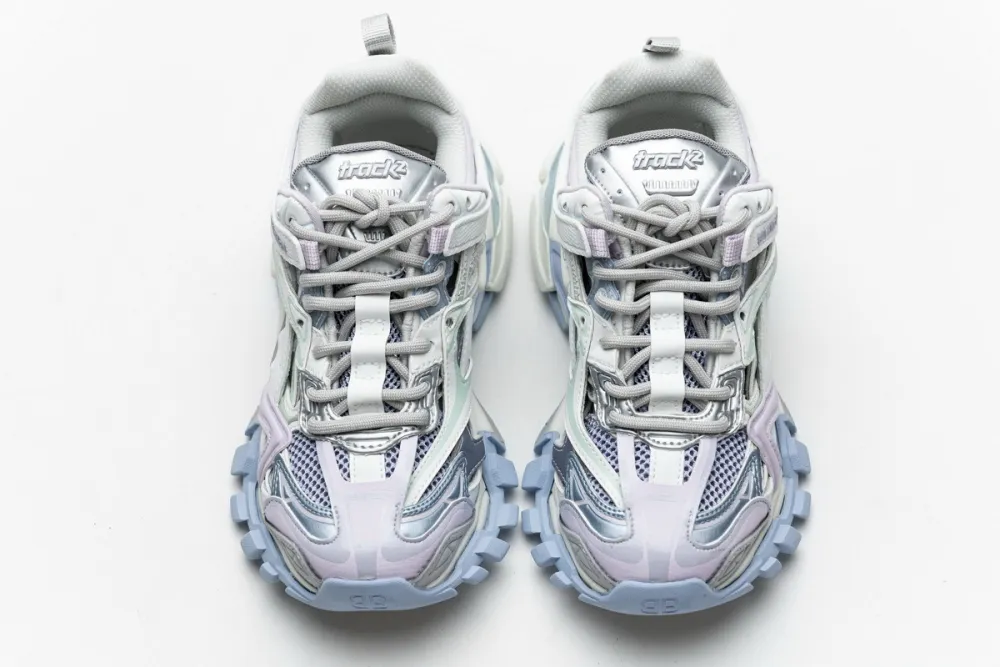  Balenciaga Track 2 Sneaker White Light Blue 568615 W2GN3 9045 