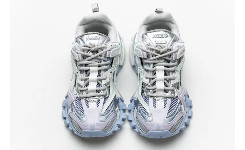  Balenciaga Track 2 Sneaker White Light Blue 568615 W2GN3 9045 