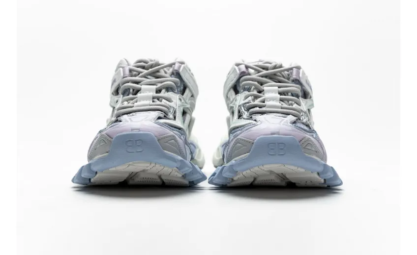  Balenciaga Track 2 Sneaker White Light Blue 568615 W2GN3 9045 