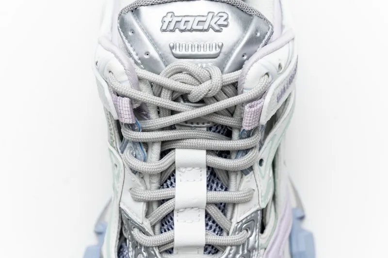  Balenciaga Track 2 Sneaker White Light Blue 568615 W2GN3 9045 