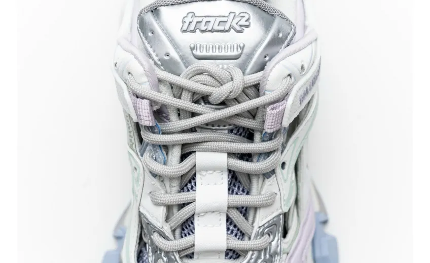  Balenciaga Track 2 Sneaker White Light Blue 568615 W2GN3 9045 