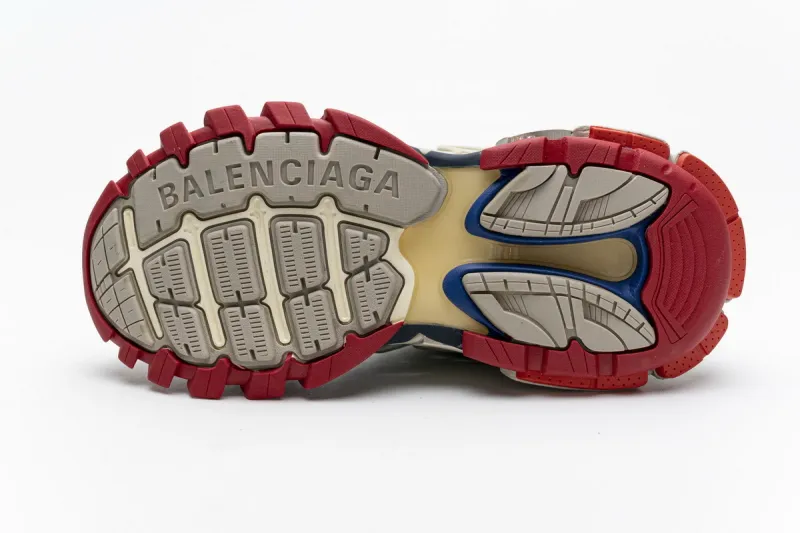  Balenciaga Track 2 Sneaker Beige Blue 570391 W2GN2 8570 
