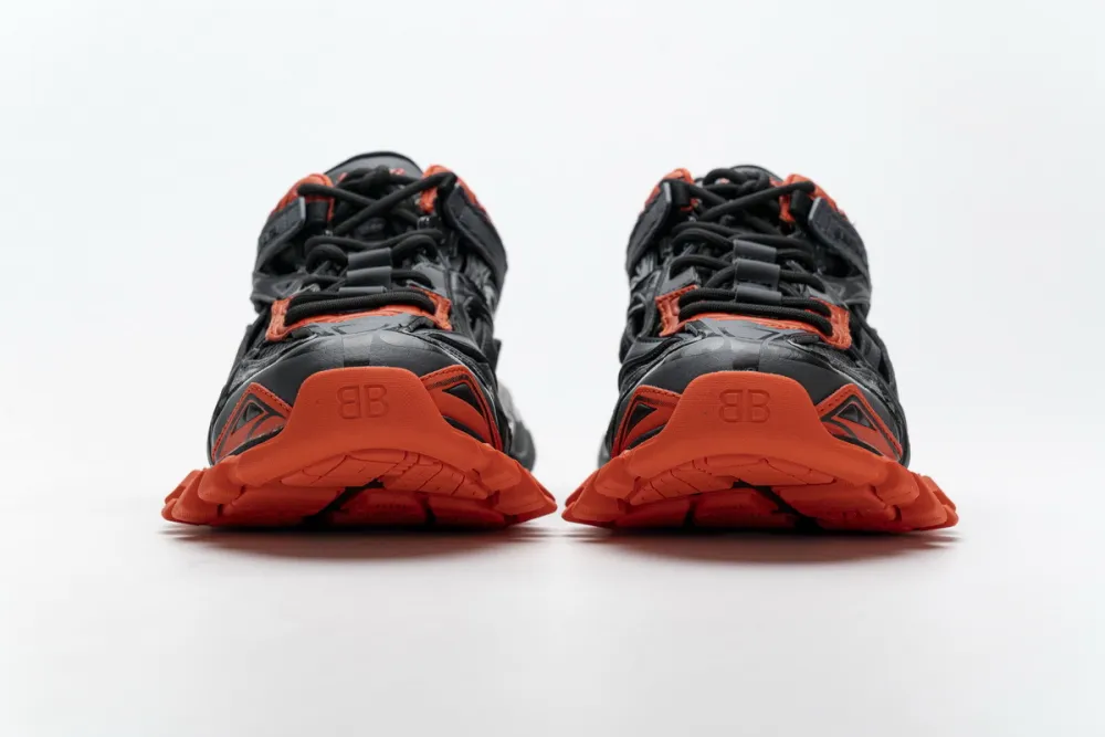  Balenciaga Track 2 Sneaker Dark Grey Orange 570391 W2GN1 2002 