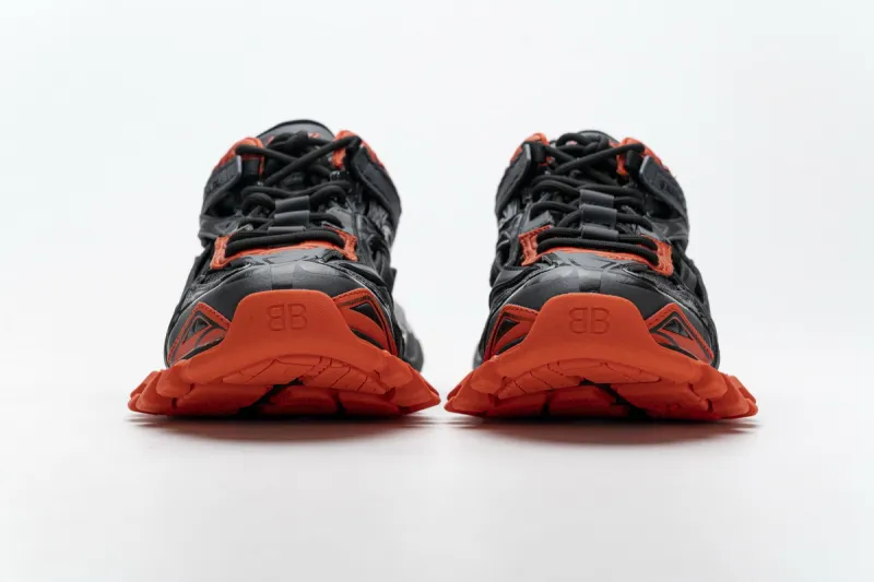  Balenciaga Track 2 Sneaker Dark Grey Orange 570391 W2GN1 2002 