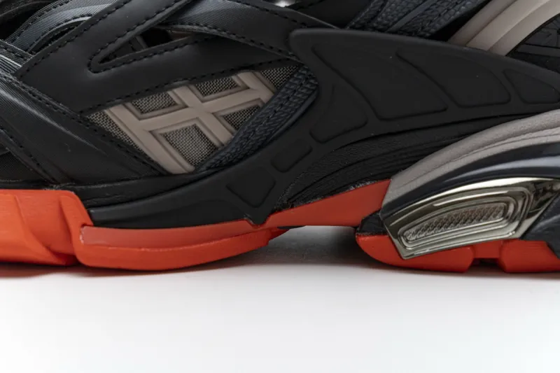  Balenciaga Track 2 Sneaker Dark Grey Orange 570391 W2GN1 2002 