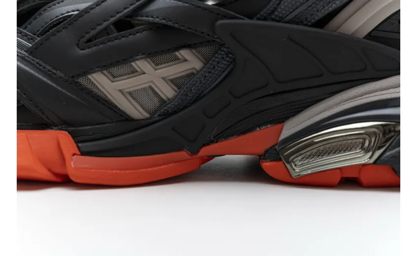  Balenciaga Track 2 Sneaker Dark Grey Orange 570391 W2GN1 2002 