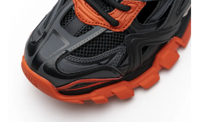  Balenciaga Track 2 Sneaker Dark Grey Orange 570391 W2GN1 2002 