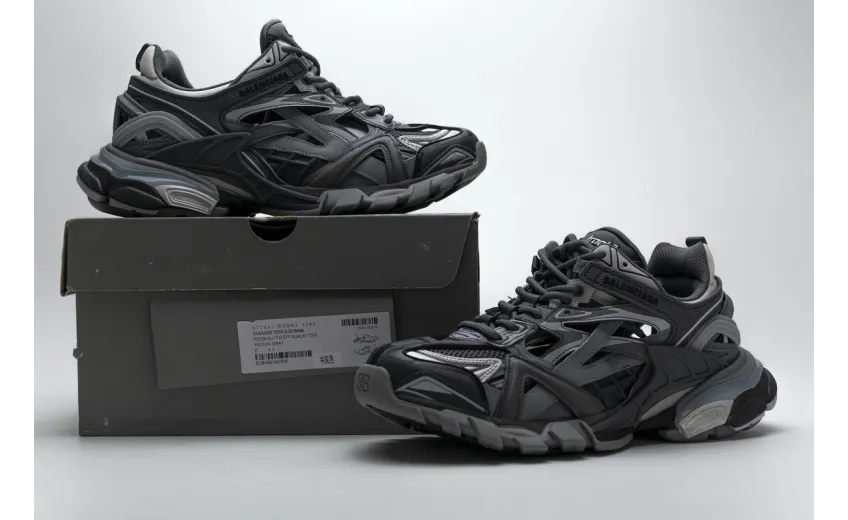  Balenciaga Track 2 Sneaker Medium Grey 570391 W2GN3 1285 