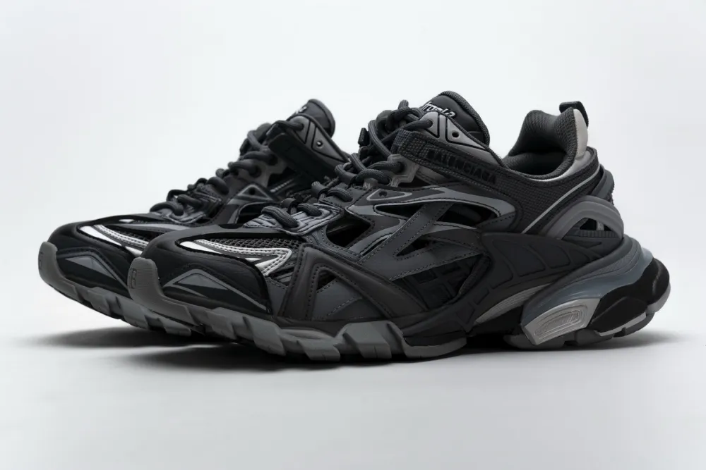  Balenciaga Track 2 Sneaker Medium Grey 570391 W2GN3 1285 