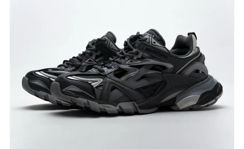  Balenciaga Track 2 Sneaker Medium Grey 570391 W2GN3 1285 