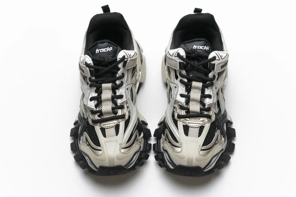  Balenciaga Track 2 Sneaker Champagne Black 570391 W2GN9 2009 