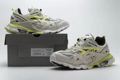  Balenciaga Track 2 Sneaker White Fluo Yellow 568515 W2ON3 9073  01