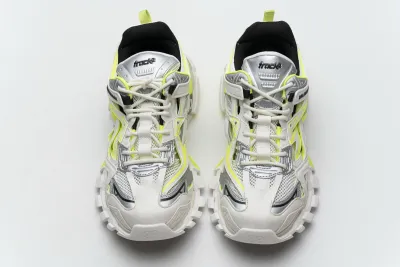  Balenciaga Track 2 Sneaker White Fluo Yellow 568515 W2ON3 9073  02