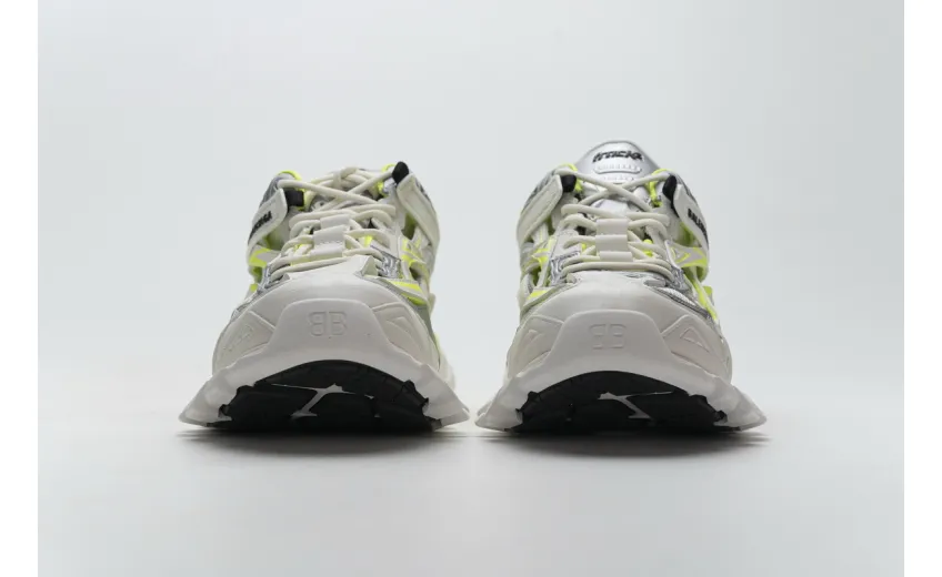  Balenciaga Track 2 Sneaker White Fluo Yellow 568515 W2ON3 9073 