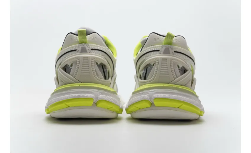  Balenciaga Track 2 Sneaker White Fluo Yellow 568515 W2ON3 9073 