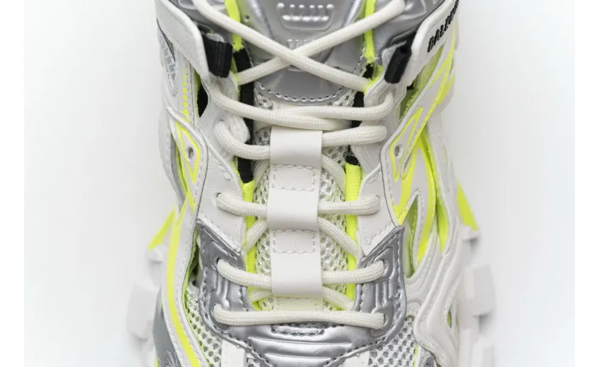  Balenciaga Track 2 Sneaker White Fluo Yellow 568515 W2ON3 9073 