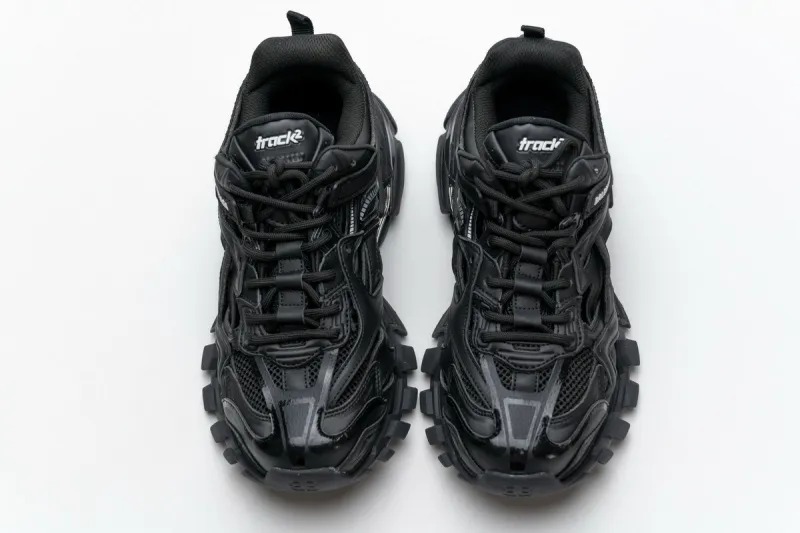  Balenciaga Track 2 Sneaker Black 570391 W2GN1 1000 
