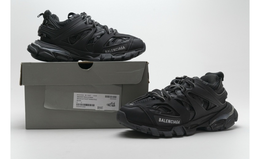 Balenciaga Track LED Black 555032 W1GB7 1000
