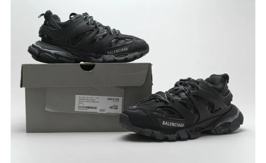 Balenciaga Track LED Black 555032 W1GB7 1000