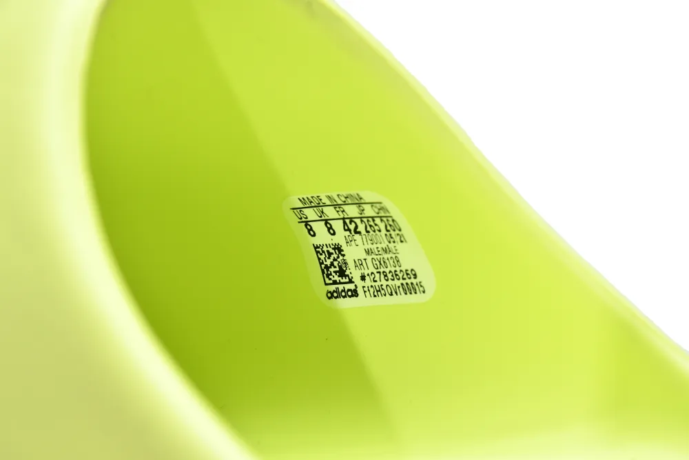 Adidas Yeezy Fluorescent Green GX6138 