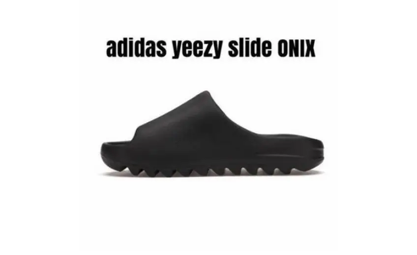  Adidas Yeezy Slide Onyx Black GQ6448 