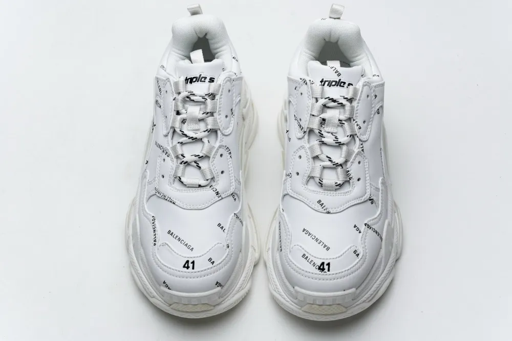  Balenciaga Triple S White 524039 W06E2 2021 